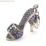 Կանացի հմայքի օղակ Glamour GS1-19 (4 սմ) Մանուշակագույն (4 սմ)