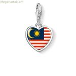 Կանացի ուլունքներ Thomas Sabo 1185-603-7 Բազմագույն արծաթե (2,5 սմ)