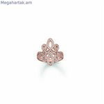 Կանացի մատանի Thomas Sabo TR1974-416-14 (17,2 մմ) (Չափս 14)