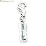 Կանացի ուլունքներ Xenox CHARM_I արծաթագույն 1 սմ