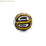 Կանացի ուլունքներ Thomas Sabo SET0359-494-11-L2975 դեղին 1,1 սմ