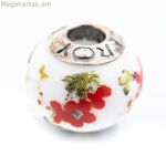 Կանացի ուլունքներ Viceroy VMB0046-24 սպիտակ 1 սմ