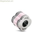 Կանացի ուլունքներ Folli Follie 3P16F003PC վարդագույն (1 սմ)