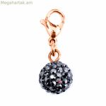 Beads Folli Follie 3P0T026RK Մոխրագույն (1 սմ)