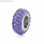 Կանացի ուլունքներ Folli Follie 3P0F024V Մանուշակագույն 1 սմ
