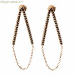 Կանացի ականջօղեր Sif Jakobs SJ-E1009-BK(RG) 3 սմ