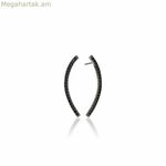 Կանացի ականջօղեր Sif Jakobs SJ-E1017-BK 3,5 սմ