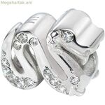 Կանացի ուլունքներ Morellato SCZ292 մոխրագույն 1 սմ