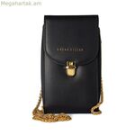 Կանացի ձեռքի պայուսակ Laura Ashley KIRBY-PLAIN-BLACK սև 19 x 11 x 4 սմ