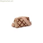 Կանացի ձեռքի պայուսակ Laura Ashley LENORE-QUILTED-TAN շագանակագույն 23 x 15 x 9 սմ