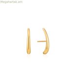 Կանացի ականջօղեր Անիա Հայե E024-05G Ստերլինգյան արծաթ 2,5 սմ