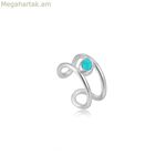 Կանացի ականջօղեր Անիա Հայե E027-02H Ստերլինգյան արծաթ 1 սմ