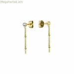 Կանացի ականջօղեր Rosefield JCSSCG-J255 չժանգոտվող պողպատ 2 սմ