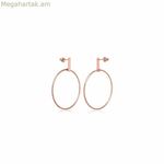 Կանացի ականջօղեր Rosefield JHBER-J072 չժանգոտվող պողպատ 2 սմ