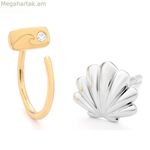 Կանացի ականջօղեր Secrecy E8215CDAWW900 Ստերլինգյան արծաթ 1,5 սմ