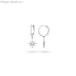 Կանացի ականջօղեր Radiant RY000031 Չժանգոտվող պողպատ 2 սմ