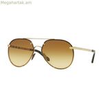 Տղամարդկանց արևային ակնոցներ Burberry BE3099-11452L, ոսկեգույն Ø 61 մմ