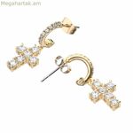 Կանացի ականջօղեր Chiara Ferragni J19AWC12 մետաղական 2,3 սմ