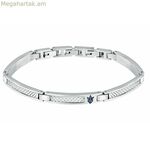 Տղամարդու ապարանջան Maserati JM423AVD21 չժանգոտվող պողպատ 21,5 սմ