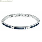 Տղամարդու ապարանջան Maserati JM523AVD33 չժանգոտվող պողպատ 21,5 սմ