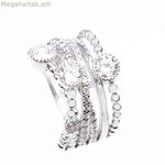 Կանացի մատանի Diamonfire 6117801082165 (16,5)