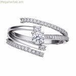 Կանացի մատանի Diamonfire 6119251082165 (16,5)