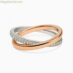 Կանացի մատանի Diamonfire 6119621082165 (16,5)