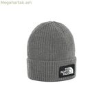 Գլխարկ The North Face Tnf Logo Box Cuffed Beanie NF0A3FJXDYY1 Մոխրագույն