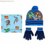 Գլխարկ, շարֆ և ձեռնոցներ Սնուպի 2-8 տարեկան