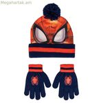 Գլխարկ և ձեռնոցներ Սարդ-Մարդ Կարմիր