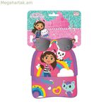 Մանկական արևային ակնոցներ՝ Գաբբիի տիկնիկային տնակը, 53 սմ գլխարկ