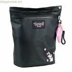 Hello Kitty-ի համար նախատեսված սև պայուսակ՝ 30,4 x 33 x 12 սմ չափսերով