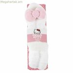 Չալմա Hello Kitty սպիտակ վարդագույն դիմահարդարում