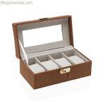 Ժամացույցների տուփ Versa MDF փայտե 11,5 x 8 x 21 սմ