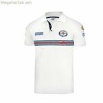 Կարճ թևքով պոլո շապիկ Sparco Martini Racing սպիտակ