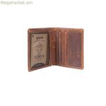 Տղամարդու դրամապանակ Gloria GANESHA շագանակագույն