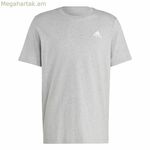 Տղամարդու կարճ թևքով մարզաշապիկ Adidas Essentials բաց մոխրագույն S