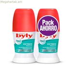 Roll-on դեզոդորանտ Extrem Frescor Byly (2 x 50 մլ)