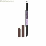Հոնքերի մատիտ Maybelline Express Brow Satin Duo 04 մուգ շագանակագույն