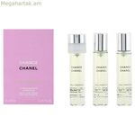 Կանացի օծանելիքի հավաքածու Chance Eau Fraiche Chanel (3 հատ) Chance Eau Fraiche
