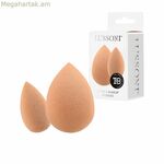 Դիմահարդարման սպունգ Lussoni Esponjas Lote Beige 2 հատ (2 հատ)