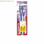 Ատամի խոզանակ Colgate Zig Zag միջին չափի 3 հատ