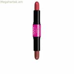 NYX Wonder Stick կարմրավուն-մարջանագույն և մուգ դեղձագույն 4 գ