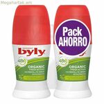 Roll-on դեզոդորանտ Օրգանական Extra Fresh Activo Byly (2 uds)