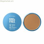 Կոմպակտ փոշիներ Rimmel London Kind & Free 40-մուգ արևայրուքի համար (10 գ)