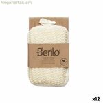 Մարմնի սպունգ Berilo սպիտակ բեժ 11 x 16,5 x 3 սմ (12 հատ)