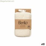 Մարմնի սպունգ Berilo սպիտակ բեժ 11 x 16,5 x 2 սմ (12 հատ)