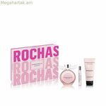 Կանացի օծանելիքի հավաքածու Rochas MADEMOISELLE ROCHAS 3 հատ