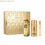 Տղամարդկանց օծանելիքի հավաքածու Paco Rabanne Million Gold EDP 3 հատ