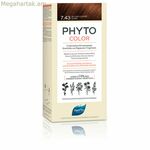 Մշտական գունավոր Phyto Paris Phytocolor 7.43-rubio dorado cobrizo Առանց ամոնիակի